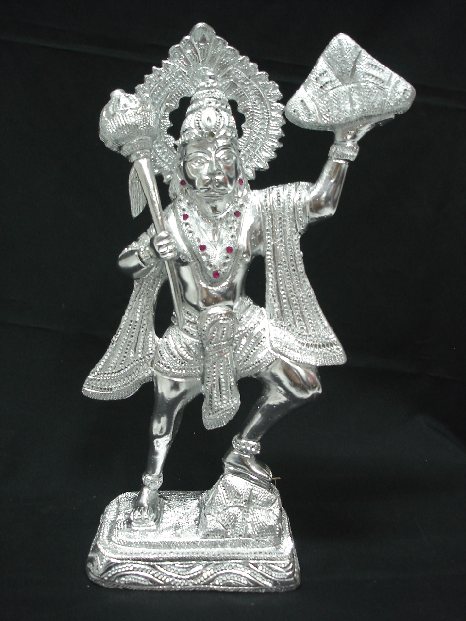 Manufacturers Exporters and Wholesale Suppliers of Whte Metal Hanuman Ji Pahad Karol Bagh 